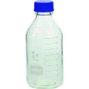 柴田科学 017280-1000A ネジ口瓶 セーフティコート 青キャップ付 1L 10個入