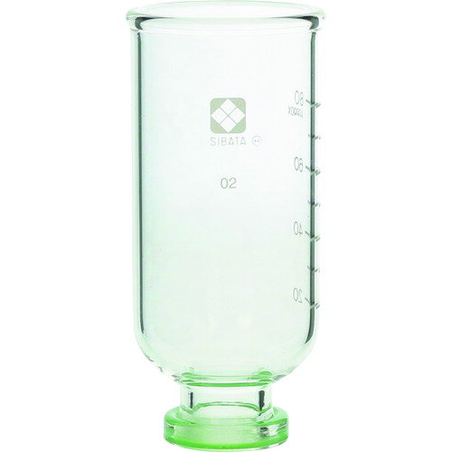 柴田科学 061680-25111 硝子ファンネル 80ml 25mm TFコート