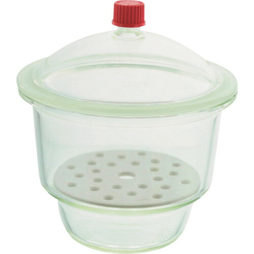 柴田科学 017410-200 ネジ口デシケーター 白 200mm