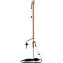 (直送)柴田科学 022130-25 自動ビュレット ゴム栓用 ガラスコック付 茶褐色 25mL