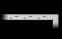 シンワ 10421 曲尺 厚手広巾 シルバー 30cm 表裏同目目盛 8段目盛付 JIS