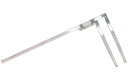 シンワ 63525 材木尺 ステン 45cm 表2mm 裏1mm目盛