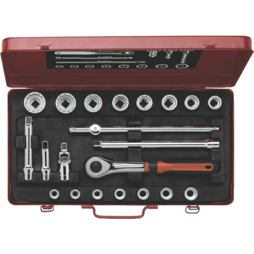 スナップオン 7886DZE バーコ 1/2ソケットレンチセット 12ポイントソケット 21点セット