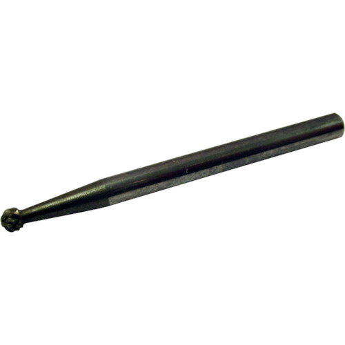 スーパーツール SB8A01 スーパー 超硬バー オール超硬タイプ 球型 (ダブルカット) 刃径:2.5mm 刃長:2.3mm 軸径:3.0mm