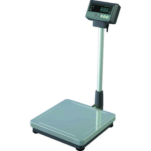 (大型) TERAOKA DS805BP60 一体型デジタル台はかり 検定付 ひょう量:60kg 最小表示:10g/20g 寺岡精工