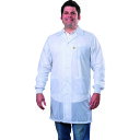 DESCO 73631 スモック STATSHIELD 実験室コート ニット袖口 白 S