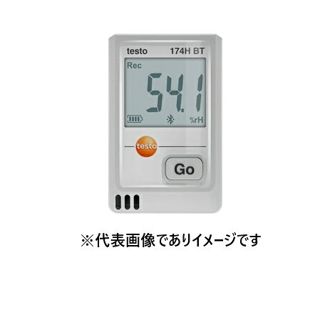 テストー 174H BT-W 温湿度データロガー 白 0572 1743 01