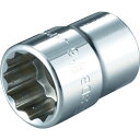 TONE 3DB-18 ソケット インチ 12角 吋目 9/16inch 全長27mm(4)