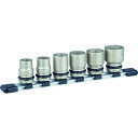 TONE HNV406S インパクト用ソケットセット ホルダー付 6pcs