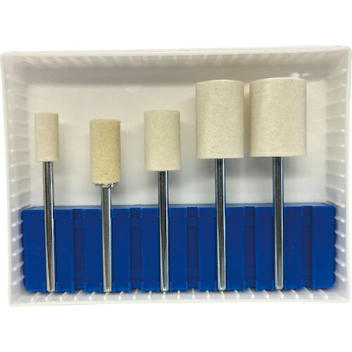 リューター F0041 軸付フェルトバフセット