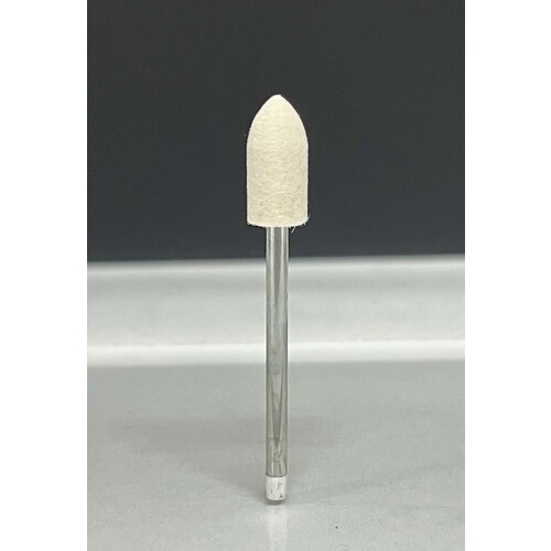 リューター F1606 軸付フェルトバフ 外径6mm 全長49mm