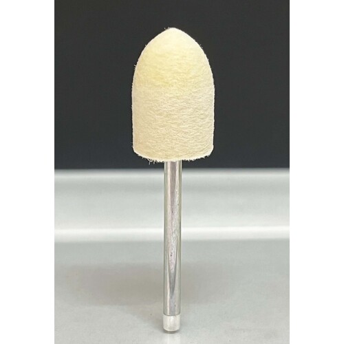 リューター F3513 軸付フェルトバフ 砲弾型 幅20mm 5個入