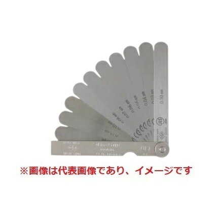 永井ゲージ製作所 100B11 JISシクネスゲージ リーフ長100mm 11枚 幅12.7mm