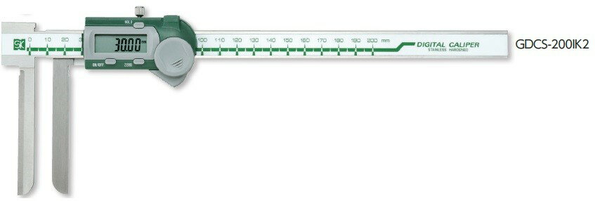 新潟精機 GDCS-200IK2デジタルインサイドノギス ナイフエッジ型 SK 内側測定専用 10〜200mm