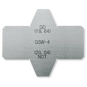 新潟精機 GSW-1ガスケット溝幅測定限界ゲージ GSW1