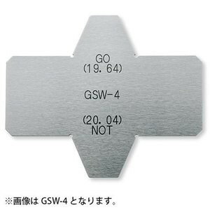 新潟精機 GSW-7ガスケット溝幅測定限界ゲージ GSW7
