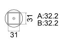 白光 A1265B ノズル QFP 32mm×32mm HAKKO ハッコー