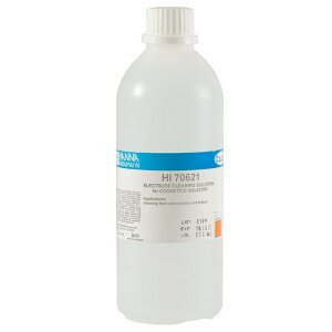 ハンナ HI 70621L 電極洗浄液 皮膚の脂・皮脂分の除去用 500ml HANNA ハンナ インスツルメンツ