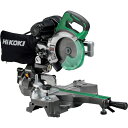 (大型) HIKOKI C6RSHD-K 卓上スライド丸のこ チップソー黒鯱標準付属タイプ 165mm