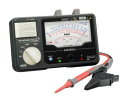 日置電機 IR4042-10 メグオームハイテスタ 4レンジアナログ絶縁抵抗計 125/250/500/1000V L9787付 HIOKI アナログメガー