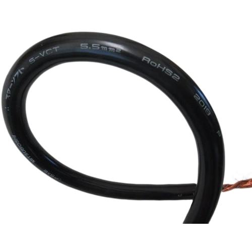 三ツ星 S-VCT12CX2SQ-30M 300V ゴムキャブタイヤコードブル