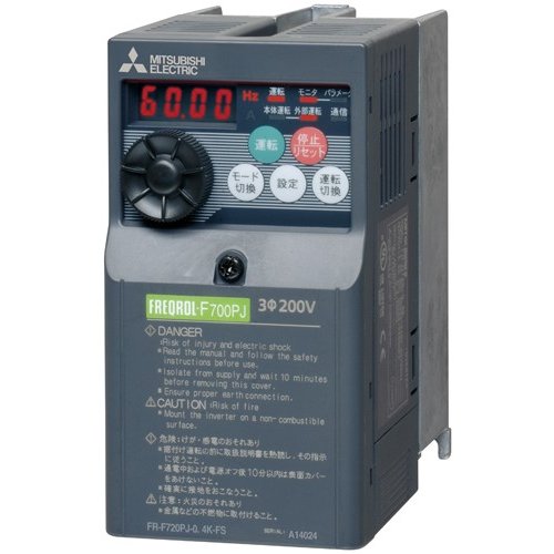 \あす楽/ 三菱電機 FR-F720PJ-0.75K-FS 産業用送風機用 三相200Vインバーター