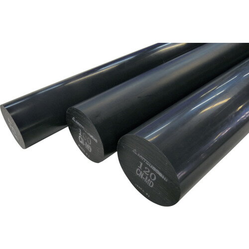 三ツ星ベルト CNRODMD-35-1000 キャストナイロンMD 丸棒 黒 35X1000