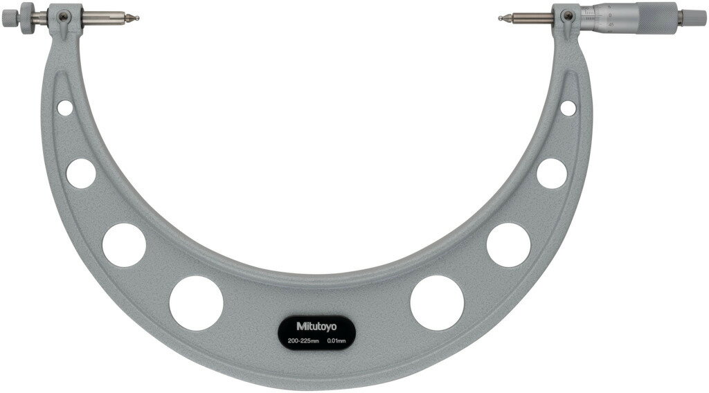 ミツトヨ GMB-225 124-181 ボール歯車マイクロメーター アナログ 225mm オーバーピン径測定
