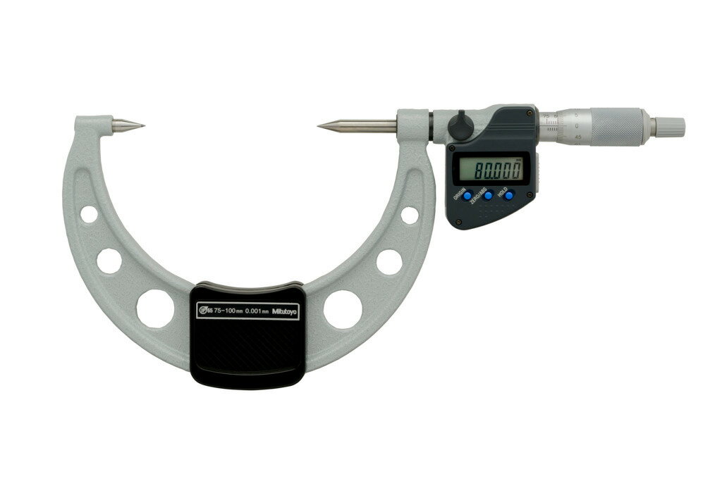 ミツトヨ CPM30-100MX 342-264-30 ポイントデジマチックマイクロメーター 超硬合金チップ付 デジタル IP65 防水