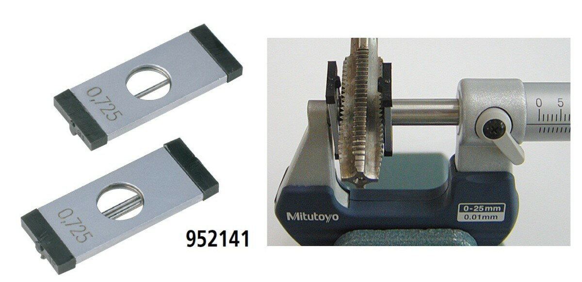 ミツトヨ 952131 三針ユニット ネジ有効径測定用