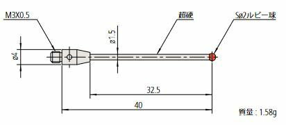 ߥĥȥ 06ABN822 饹 ͥ:M3 MS3-2R32.5