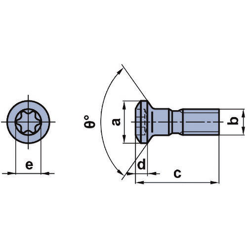 三菱マテリアル AJS4012T15 旋削ホルダ用 部品 クランプ駒用 ネジ