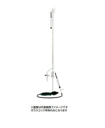 柴田科学 022210-501 白 硝子コック 平面摺用本体 自動ビューレット 50ml