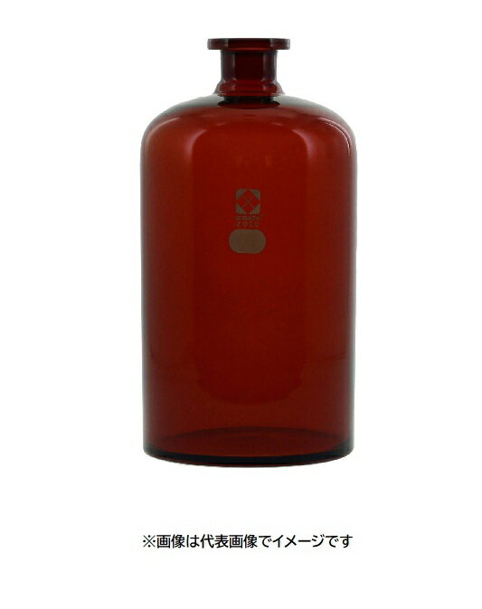 柴田科学 022610-2 平面摺合セ用瓶 2L 茶 自動ビューレット