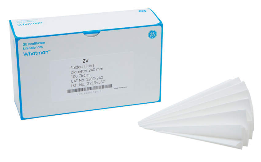ワットマン濾紙 2V φ150 1202-150 100入