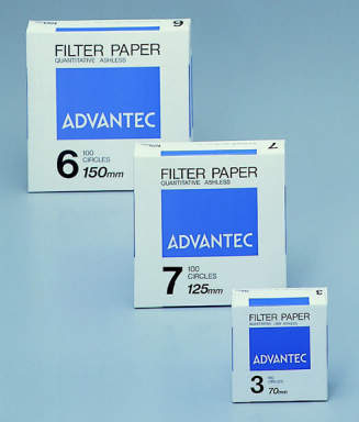 アドバンテック 定量濾紙 No.3 φ185 100入