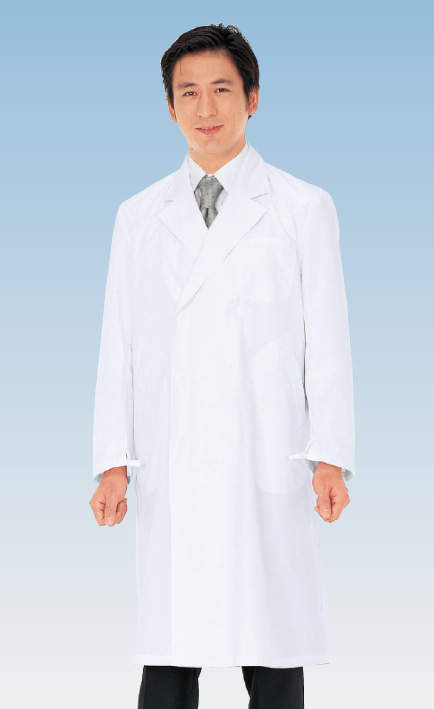 三商 白衣 ダブル 男子用 SH-13-A-01 LL