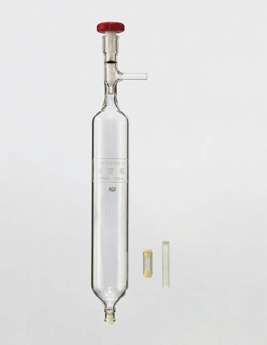 大気ガス採取用真空瓶 2000ml