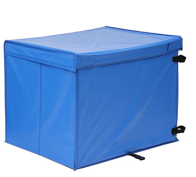 (直送)台車用折りたたみ箱 BOX-307D