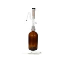 柴田 025110-10 白 分注器 リビューレット 丸瓶付