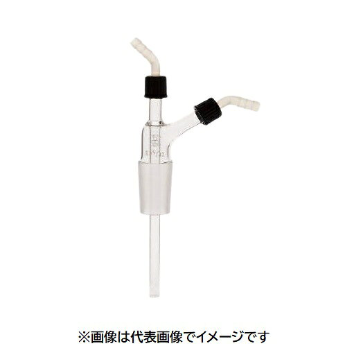 【画像はイメージです】発送日が配送予定の納期を超える場合は、別途ご相談いたします。★数量・大口割引も受付中！お問い合わせください。TEL：045-243-0716 ■共通摺合せ導入管 ネジ式ノズルタイプの特長 ●ネジ式ノズル採用で、チューブの脱着が容易。 ●ノズルの方向を自由に決められます。 ●ノズルはPFA、OリングはFEPで耐薬品性、耐熱性ともに高く、ノズルのみの交換も可能です。 ●タイプ:A型 ●共通摺合せ規格:29／42 ●吸引口外径（mm）:8φ ●ネジ規格:GL14 ●摺り下（mm）:112【画像はイメージです】発送日が配送予定の納期を超える場合は、別途ご相談いたします。★数量・大口割引も受付中！お問い合わせください。TEL：045-243-0716 ■共通摺合せ導入管 ネジ式ノズルタイプの特長 ●ネジ式ノズル採用で、チューブの脱着が容易。 ●ノズルの方向を自由に決められます。 ●ノズルはPFA、OリングはFEPで耐薬品性、耐熱性ともに高く、ノズルのみの交換も可能です。 ●タイプ:A型 ●共通摺合せ規格:29／42 ●吸引口外径（mm）:8φ ●ネジ規格:GL14 ●摺り下（mm）:112