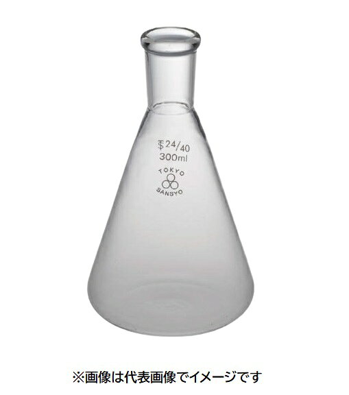 三商 透明摺合せ三角フラスコ 1000mL 29/42