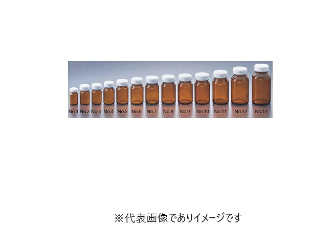 乐天商城 - マルエム 軽量規格瓶 褐色 No.5 100入