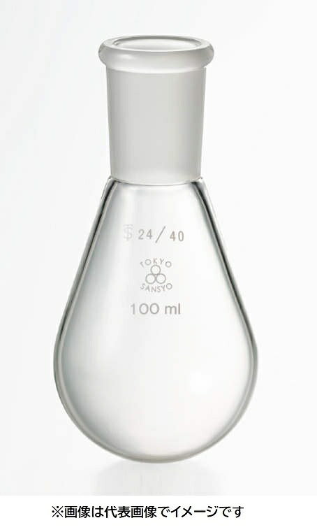 三商印 共通摺合せ肉厚ナス型フラスコ 1000mL 24/40