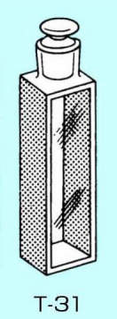 【画像はイメージです】発送日が配送予定の納期を超える場合は、別途ご相談いたします。★数量・大口割引も受付中！お問い合わせください。TEL：045-243-0716 ■分光光度計用石英セル(UV)栓付標準セル(2面透明) T-31-UV-10の特長 ●光路長:10 ●光路幅:10 ●高さ:45 ●全高:58 ●外幅:12.5×12.5【画像はイメージです】発送日が配送予定の納期を超える場合は、別途ご相談いたします。★数量・大口割引も受付中！お問い合わせください。TEL：045-243-0716 ■分光光度計用石英セル(UV)栓付標準セル(2面透明) T-31-UV-10の特長 ●光路長:10 ●光路幅:10 ●高さ:45 ●全高:58 ●外幅:12.5×12.5