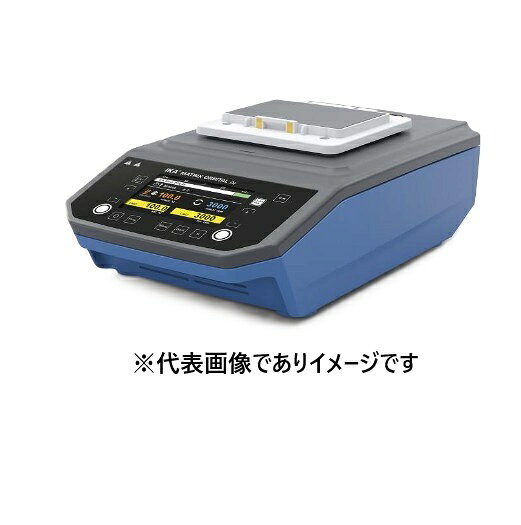 【画像はイメージです】発送日が表示納期を超える場合は、別途ご相談いたします。 ★数量・大口割引も受付中！お問い合わせください。 TEL：045-243-0716 ☆注意喚起：弊社ハカルドットコム楽天市場店のデーターを無断転用した悪質なサイトを発見致しました。 楽天市場以外に掲載されておりましたら無断転用サイトの可能性がありますのでご注意ください ■IKA サーモシェーカー Matrix Orbital Delta Plusの特長 ●頑強なボディで安定したミキシングが可能 ●インターバル、タイマー、逆回転などプログラム機能を搭載 ●アタッチメント交換式で、さまざまな容器に対応 ●機能：ミキシング・冷却・加熱 ●軌道/軌道直径：ロータリー/3mm ●回転数：300〜3000rpm ●温度範囲：(室温-15)〜100℃ ●許容耐荷重：0.3kg(アタッチメント含む) ●外寸法・重量：W216×D351×H127mm・10kg ●電源：AC100〜240V ※アタッチメントは別売です【画像はイメージです】発送日が表示納期を超える場合は、別途ご相談いたします。 ★数量・大口割引も受付中！お問い合わせください。 TEL：045-243-0716 ☆注意喚起：弊社ハカルドットコム楽天市場店のデーターを無断転用した悪質なサイトを発見致しました。 楽天市場以外に掲載されておりましたら無断転用サイトの可能性がありますのでご注意ください ■IKA サーモシェーカー Matrix Orbital Delta Plusの特長 ●頑強なボディで安定したミキシングが可能 ●インターバル、タイマー、逆回転などプログラム機能を搭載 ●アタッチメント交換式で、さまざまな容器に対応 ●機能：ミキシング・冷却・加熱 ●軌道/軌道直径：ロータリー/3mm ●回転数：300〜3000rpm ●温度範囲：(室温-15)〜100℃ ●許容耐荷重：0.3kg(アタッチメント含む) ●外寸法・重量：W216×D351×H127mm・10kg ●電源：AC100〜240V ※アタッチメントは別売です