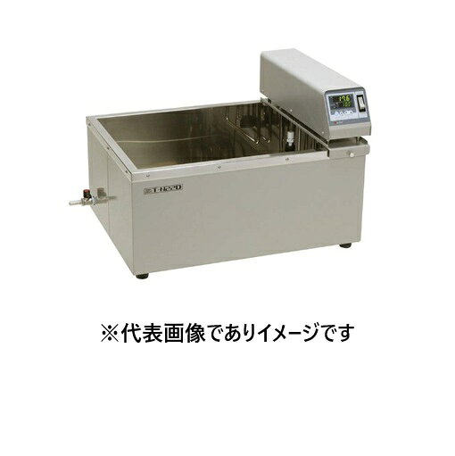 【画像はイメージです】発送日が表示納期を超える場合は、別途ご相談いたします。 ★数量・大口割引も受付中！お問い合わせください。 TEL：045-243-0716 ☆注意喚起：弊社ハカルドットコム楽天市場店のデーターを無断転用した悪質なサイトを発見致しました。 楽天市場以外に掲載されておりましたら無断転用サイトの可能性がありますのでご注意ください ■トーマス科学 恒温水槽 トーマスタット T-N22Dの特長 ●デジタル式PID制御による高精度の温度調節機構を採用 ●安全装置として、電源ヒューズ、温度過昇防止、ヒータ空焚防止機構を装備しています ●別売の循環送液ポンプCP-22取付可能 ●温度範囲： (室温+5)〜60℃(MAX80℃、ただし別売の蓋使用時) ●温度安定度： ±0.1℃以内 ●ヒータ： シースワイヤー式 1kW(500W×2) ●材質： 内槽：SUS304 外装：鋼板焼付塗装仕上げ ●容量(L)： 28 ●内寸法(mm)： W480(有効400)×D350×H200 ●外寸法(mm)： W520×D390×H370 ●重量(kg)： 約14 ●電源： AC100V 50/60Hz 10A【画像はイメージです】発送日が表示納期を超える場合は、別途ご相談いたします。 ★数量・大口割引も受付中！お問い合わせください。 TEL：045-243-0716 ☆注意喚起：弊社ハカルドットコム楽天市場店のデーターを無断転用した悪質なサイトを発見致しました。 楽天市場以外に掲載されておりましたら無断転用サイトの可能性がありますのでご注意ください ■トーマス科学 恒温水槽 トーマスタット T-N22Dの特長 ●デジタル式PID制御による高精度の温度調節機構を採用 ●安全装置として、電源ヒューズ、温度過昇防止、ヒータ空焚防止機構を装備しています ●別売の循環送液ポンプCP-22取付可能 ●温度範囲： (室温+5)〜60℃(MAX80℃、ただし別売の蓋使用時) ●温度安定度： ±0.1℃以内 ●ヒータ： シースワイヤー式 1kW(500W×2) ●材質： 内槽：SUS304 外装：鋼板焼付塗装仕上げ ●容量(L)： 28 ●内寸法(mm)： W480(有効400)×D350×H200 ●外寸法(mm)： W520×D390×H370 ●重量(kg)： 約14 ●電源： AC100V 50/60Hz 10A