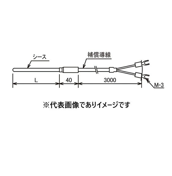 【画像はイメージです】発送日が表示納期を超える場合は、別途ご相談いたします。 ★数量・大口割引も受付中！お問い合わせください。 TEL：045-243-0716 ☆注意喚起：弊社ハカルドットコム楽天市場店のデーターを無断転用した悪質なサイトを発見致しました。 楽天市場以外に掲載されておりましたら無断転用サイトの可能性がありますのでご注意ください ■熱電対(シース型) D-ST6K-10-300の特長 ●高精度。JIS C 1605 クラス2 ●補償導線被覆：ビニール被覆 ●感温部： φ1.0×L300mm ●素線： K ●圧着端子： M-3 ●補償導線長： 3m ●使用温度範囲： -40〜650℃【画像はイメージです】発送日が表示納期を超える場合は、別途ご相談いたします。 ★数量・大口割引も受付中！お問い合わせください。 TEL：045-243-0716 ☆注意喚起：弊社ハカルドットコム楽天市場店のデーターを無断転用した悪質なサイトを発見致しました。 楽天市場以外に掲載されておりましたら無断転用サイトの可能性がありますのでご注意ください ■熱電対(シース型) D-ST6K-10-300の特長 ●高精度。JIS C 1605 クラス2 ●補償導線被覆：ビニール被覆 ●感温部： φ1.0×L300mm ●素線： K ●圧着端子： M-3 ●補償導線長： 3m ●使用温度範囲： -40〜650℃