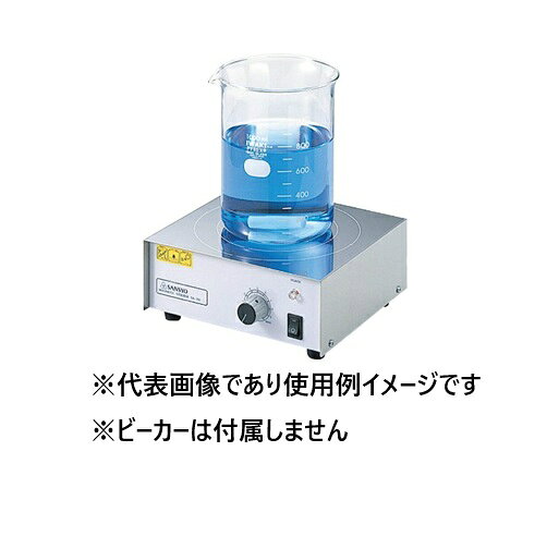 【画像はイメージです】発送日が表示納期を超える場合は、別途ご相談いたします。 ★数量・大口割引も受付中！お問い合わせください。 TEL：045-243-0716 ☆注意喚起：弊社ハカルドットコム楽天市場店のデーターを無断転用した悪質なサイトを発見致しました。 楽天市場以外に掲載されておりましたら無断転用サイトの可能性がありますのでご注意ください ■三商 SA-501 マグネチックスターラーの特長 ●低速から高速まで、フィードバック制御で負荷に対して、安定しており、必要な回転が楽に得られます ●最高10Lまでの撹拌ができます ●強磁力マグネットはバランスがとれており、スムーズな回転が得られます ●撹拌容量： 50ml〜10L ●撹拌台寸法(mm)： 190×180 ●回転数： 約10〜1400rpm(水、ビーカーで付属の撹拌子使用の場合) ●モーター： ACインダクションモーター、電子制御 ●外寸法・重量： W196×D200×H81mm・2.1kg ●電源 ：AC100V 50/60Hz 1A ●付属品： 30mm撹拌子、40mm撹拌子 各1【画像はイメージです】発送日が表示納期を超える場合は、別途ご相談いたします。 ★数量・大口割引も受付中！お問い合わせください。 TEL：045-243-0716 ☆注意喚起：弊社ハカルドットコム楽天市場店のデーターを無断転用した悪質なサイトを発見致しました。 楽天市場以外に掲載されておりましたら無断転用サイトの可能性がありますのでご注意ください ■三商 SA-501 マグネチックスターラーの特長 ●低速から高速まで、フィードバック制御で負荷に対して、安定しており、必要な回転が楽に得られます ●最高10Lまでの撹拌ができます ●強磁力マグネットはバランスがとれており、スムーズな回転が得られます ●撹拌容量： 50ml〜10L ●撹拌台寸法(mm)： 190×180 ●回転数： 約10〜1400rpm(水、ビーカーで付属の撹拌子使用の場合) ●モーター： ACインダクションモーター、電子制御 ●外寸法・重量： W196×D200×H81mm・2.1kg ●電源 ：AC100V 50/60Hz 1A ●付属品： 30mm撹拌子、40mm撹拌子 各1