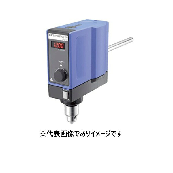 【画像はイメージです】発送日が表示納期を超える場合は、別途ご相談いたします。 ★数量・大口割引も受付中！お問い合わせください。 TEL：045-243-0716 ☆注意喚起：弊社ハカルドットコム楽天市場店のデーターを無断転用した悪質なサイトを発見致しました。 楽天市場以外に掲載されておりましたら無断転用サイトの可能性がありますのでご注意ください ■IKA 撹拌機 EUROSTAR 100 デジタルの特長 ●ECブラシレスモータ搭載。長寿命で高効率な撹拌が実現 ●撹拌容量(H2O)： 100L ●粘度範囲(mPas)： 70,000 ●回転数範囲(rpm)： 30〜1300 ●最大トルク(N・cm)： 100 ●モータ(W)： 入力186/出力136 ●タイマー： 無 ●チャック締付範囲(mm)： φ0.5〜10 ●外寸法(mm)： W86×D208×H248 ●重量(kg)： 3.9 ●電源 ：AC100〜115V 50/60Hz ※スタンド、ボスヘッドクランプは別売です【画像はイメージです】発送日が表示納期を超える場合は、別途ご相談いたします。 ★数量・大口割引も受付中！お問い合わせください。 TEL：045-243-0716 ☆注意喚起：弊社ハカルドットコム楽天市場店のデーターを無断転用した悪質なサイトを発見致しました。 楽天市場以外に掲載されておりましたら無断転用サイトの可能性がありますのでご注意ください ■IKA 撹拌機 EUROSTAR 100 デジタルの特長 ●ECブラシレスモータ搭載。長寿命で高効率な撹拌が実現 ●撹拌容量(H2O)： 100L ●粘度範囲(mPas)： 70,000 ●回転数範囲(rpm)： 30〜1300 ●最大トルク(N・cm)： 100 ●モータ(W)： 入力186/出力136 ●タイマー： 無 ●チャック締付範囲(mm)： φ0.5〜10 ●外寸法(mm)： W86×D208×H248 ●重量(kg)： 3.9 ●電源 ：AC100〜115V 50/60Hz ※スタンド、ボスヘッドクランプは別売です